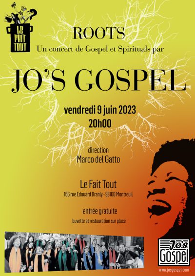 Jo's Gospel concert - Le Fait Tout