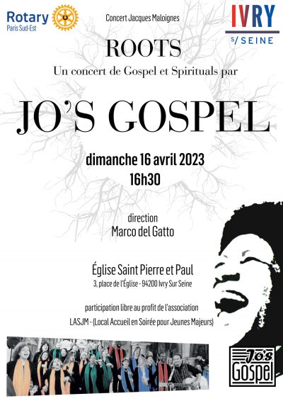 Jo's Gospel concert - Ivry - Église Saint Pierre et Paul