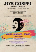 Jo's Gospel concert - Le Fait Tout